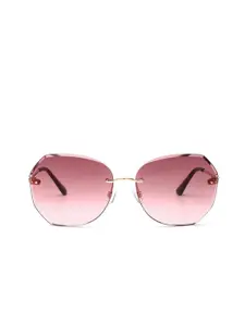 bebe Women Butterfly Sunglasses With UV Protected Lens BEBE 3044N C6 S