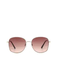 bebe Women Butterfly Sunglasses with UV Protected Lens