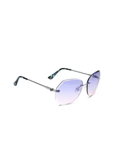 bebe Women Butterfly Sunglasses with UV Protected Lens