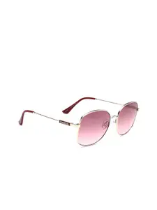 bebe Women Butterfly Sunglasses with UV Protected Lens