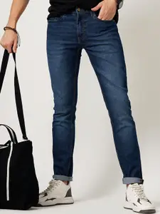 Llak Jeans Men Tapered Fit Light Fade Stretchable Jeans