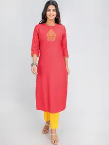 SUTI Women Thread Work Kurta