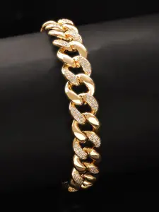 The Roadster Lifestyle Co Gold-Plated Chain Bracelet