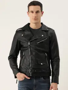 Leather Retail Men Biker Jacket
