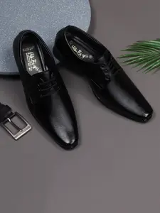 HikBi Men Leather Formal Derbys