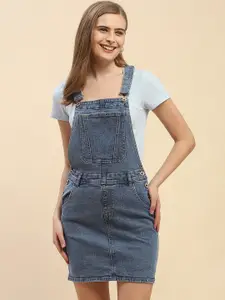 CAMLA Cotton Dungarees With Ribbed T-Shirt