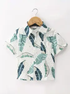 CrayonFlakes Boys Opaque Printed Casual Shirt