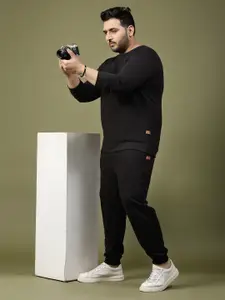 Rigo Plus Size Terry Cotton Tracksuit