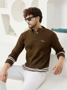 KVETOO Striped Turtle Neck Acrylic Pullover Sweater