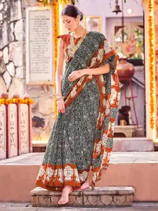 Saree mall Ethnic Motifs Printed Bagh Saree