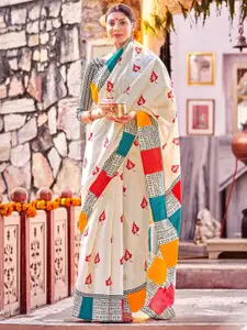 Saree mall Geometric Printed Bagh Saree