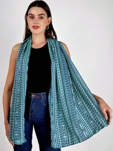 Anouk Women Green Printed Scarf