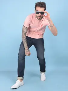 Crimsoune Club Polo Collar Slim Fit Cotton T-shirt