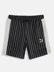Puma Boys Relaxed Fit For the Fanbase Basketball Shorts