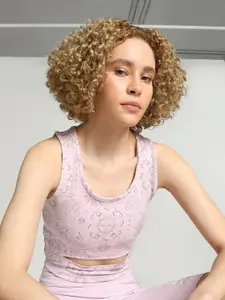 Puma Classics Elevated Printed Slim-Fit Sleeveless Top