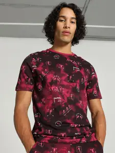 Puma Classics Graphic Printed Cotton T-Shirt