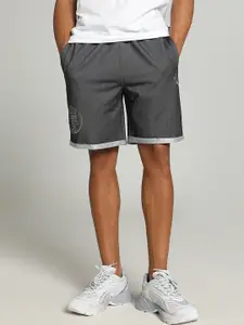 Puma Classics Graphic Logo Printed Cotton Relaxed Fit 7" Shorts