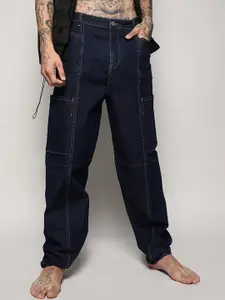 Campus Sutra Men Loose Boyfriend Fit Stretchable Jeans