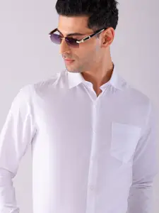 The Indian Garage Co. X Luxe Men Slim Fit Opaque Formal Shirt