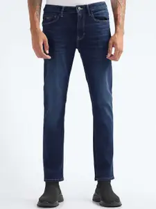 Flying Machine Men Tapered Fit Light Fade Stretchable Jeans