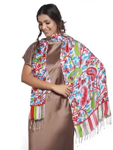 CrossKulture Floral Printed Scarf