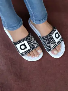 aadi Men Printed Sliders