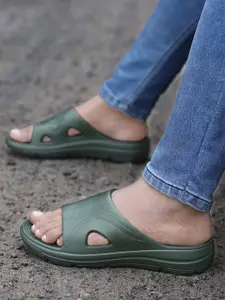 aadi Men Rubber Sliders