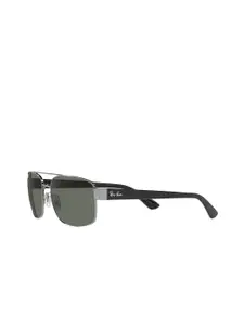 Ray-Ban Men Square Sunglasses with Polarised and UV Protected Lens