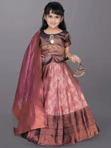 BAESD Girls Ready to Wear Lehenga & Blouse With Dupatta