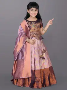 BAESD Girls Ready to Wear Lehenga & Blouse With Dupatta
