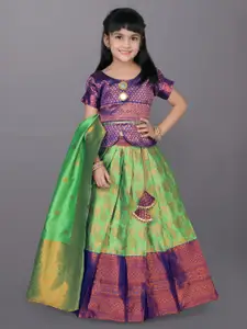BAESD Girls Ready to Wear Lehenga & Blouse With Dupatta