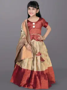 BAESD Girls Ready to Wear Lehenga & Blouse With Dupatta