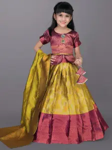 BAESD Girls Ready to Wear Lehenga & Blouse With Dupatta
