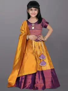 BAESD Girls Ready to Wear Lehenga & Blouse With Dupatta