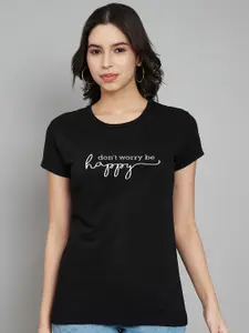 Trend Level Women Typography Printed T-shirt