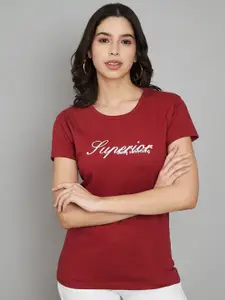 Trend Level Women Typography Printed T-shirt