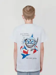 Gini and Jony Boys Polo Collar Applique T-shirt