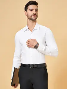 BYFORD by Pantaloons Slim Fit Opaque Cotton Formal Shirt