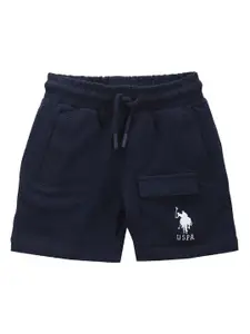 U.S. Polo Assn. Kids Boys Self Design Shorts