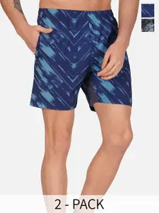 NEVER LOSE Men Printed Shorts