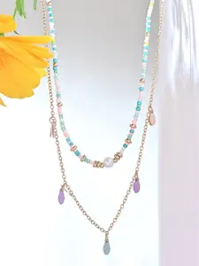 ToniQ Gold-Plated Layered Necklace