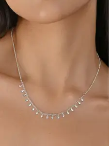 ToniQ Silver-Plated Necklace