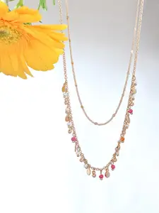 ToniQ Gold-Plated Layered Necklace