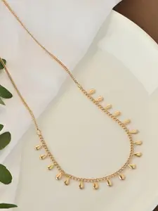 ToniQ Gold-Plated Pendant Necklace