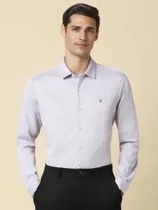 Allen Solly Slim Fit Micro Ditsy Printed Cotton Formal Shirt