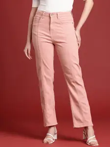 all about you Women Straight Fit High-Rise Stretchable Jeans