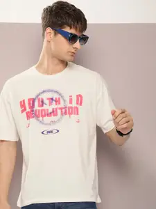 Kook N Keech Men Typography Printed T-shirt