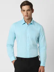 Van Heusen Spread Collar Long Sleeves Cotton Slim Fit Formal Shirt