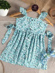 FASHION DREAM Floral Print Fit & Flare Dress