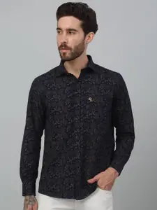 Cantabil Men Comfort Floral Opaque Printed Casual Shirt